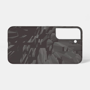 Grijze geometrische veelhoeken Galaxy S22 hoezen Samsung Galaxy Hoesje