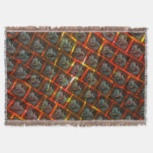 Grijze "geparkeerde ogen", grazen, vierkanten of r