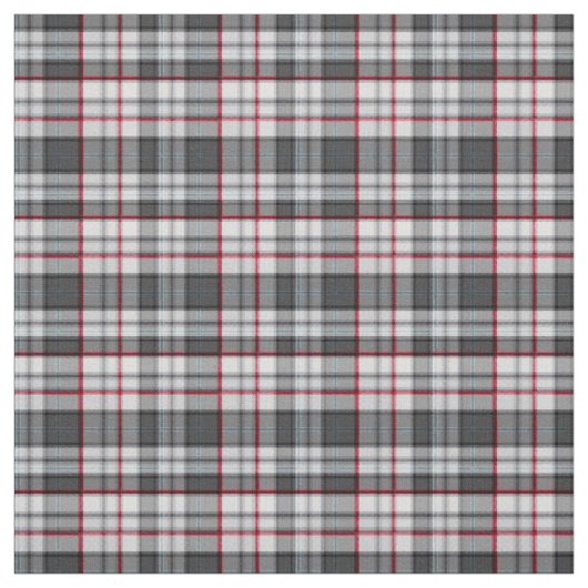 Grijze getextureerde tartan plaid stof (Swatch)