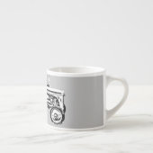  Grijze gisttrekker Espresso Kop (Rechts)