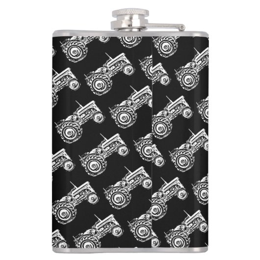 Grijze gisttrekker Heupfles (Achterkant)