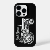 Grijze gisttrekker iPhone Hoesje (Achterkant)