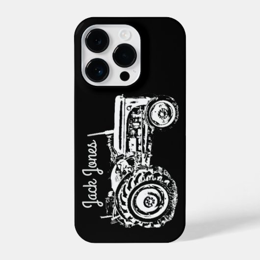 Grijze gisttrekker iPhone Hoesje (Achterkant)