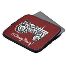  Grijze gisttrekker Laptop Sleeve