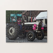 Grijze gisttrekker Legpuzzel (Horizontaal)