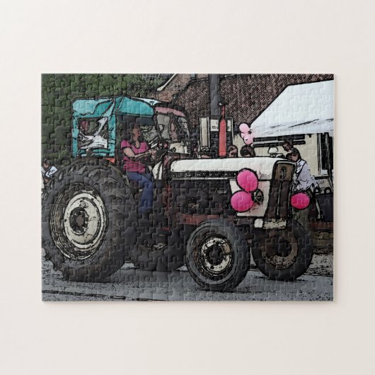 Grijze gisttrekker Legpuzzel (Horizontaal)