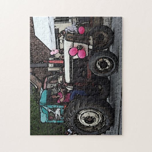 Grijze gisttrekker Legpuzzel (Verticaal)