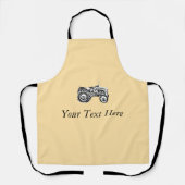  Grijze gisttrekker Schort (Voorkant)