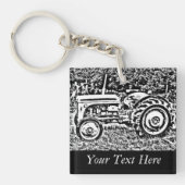  Grijze gisttrekker  Sleutelhanger (voorkant)