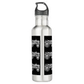 Grijze gisttrekker Waterfles (Achterkant)