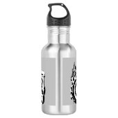 Grijze gisttrekker Waterfles (Achterkant)