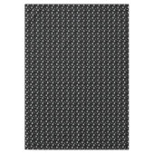 Grijze glanzende harten schattig romantisch patroo tafelkleed (Voorkant)