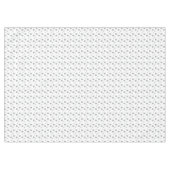 Grijze glanzende harten schattig romantisch patroo tafelkleed (Voorkant (Horizontaal))