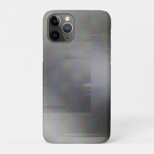 Grijze Glitch Art Micro Punten Vaporwave Esthetiek Case-Mate iPhone Case