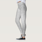 Grijze Glitter Sprankels Leggings (Links)