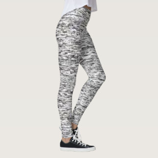 Grijze golven leggings