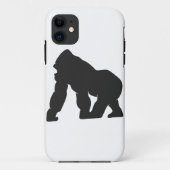 Grijze gorilla Case-Mate iPhone case (Achterkant)