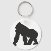 Grijze gorilla sleutelhanger (Voorkant)