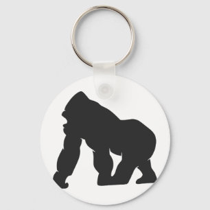 Grijze gorilla sleutelhanger