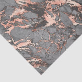 Grijze gouden roos, gemarmerd modern design tissuepapier (Detail)
