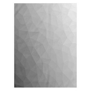 Grijze Gradiënt Geometrisch Gaas Patroon Tafelkleed