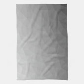 Grijze Gradiënt Geometrisch Gaas Patroon Theedoek (Verticaal)