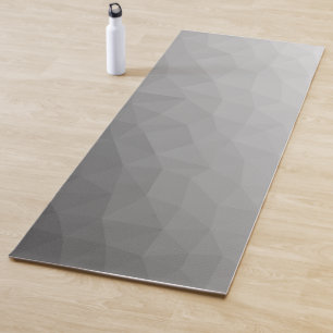 Grijze Gradiënt Geometrisch Gaas Patroon Yogamat