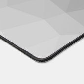 Grijze gradiënt Geometrische maaspatronen Monogram Bureaumat (Hoek)