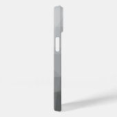 Grijze gradiënt Geometrische maaspatroon Case-Mate iPhone Case (Achterkant / Rechts)