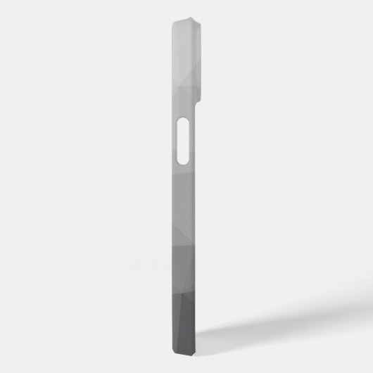 Grijze gradiënt Geometrische maaspatroon Case-Mate iPhone Case (Achterkant / Rechts)