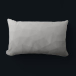 Grijze gradiënt Geometrische maaspatroon Kussen<br><div class="desc">Grijze gradiënt Geometric Mesh Pattern unieke cadeaus voor hem. Elegant en koel geometrisch netwerk van de driehoek met zwarte grijze gradiënt. , grijs,  grijs,  gradiënt,  netwerk,  driehoek,  driehoeken,  geometrie,  geometrisch,  patroon,  cool,  zwart,  wit</div>