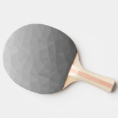 Grijze gradiënt Geometrische maaspatroon Tafeltennisbatje (Zijkant)