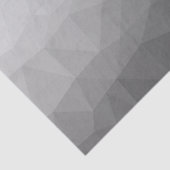 Grijze gradiënt Geometrische maaspatroon Tissuepapier (Detail)