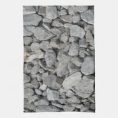 Grijze graniet Pebbles Theedoek (Verticaal)