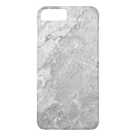 Grijze granieten iPhone 7 Plus hoes (Achterkant)