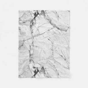 Grijze "Granite Haze Whorl" Marmeren textuur All-O Fleece Deken