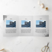 grijze grap drieluik kaart (Binnen)