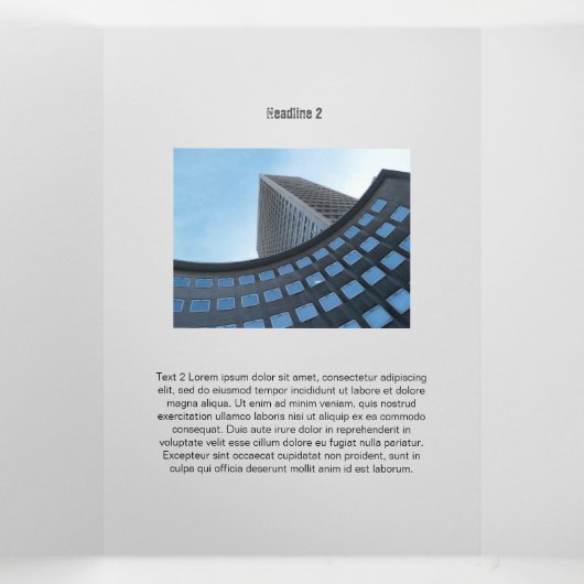 grijze grap drieluik kaart (Binnenkant midden)