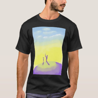 Grijze grappige man Genesis Band We Can`T Dance Al T-shirt