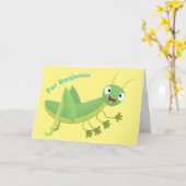 Grijze graswinkelier kaart (Gele Bloem)