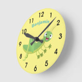 Grijze graswinkelier ronde klok (Hoek)