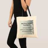 Grijze grijze dollar toont financieel ontwerp tote bag (Voorkant (product))