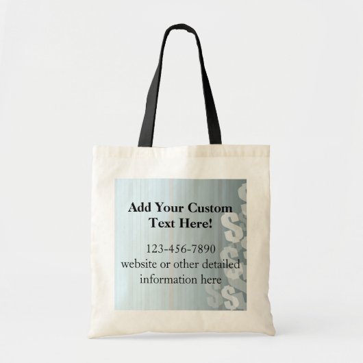 Grijze grijze dollar toont financieel ontwerp tote bag (Voorkant)