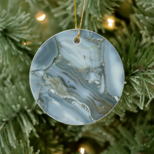 Grijze groene blauwe marmertextuur, in de rack keramisch ornament