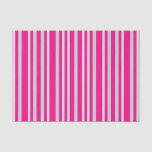 Grijze groene strepen in roze tissuepapier