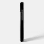 Grijze groene strepen op zwart Case-Mate iPhone case (Achterkant / Links)