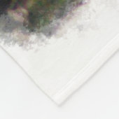 Grijze grot 1 fleece deken (Hoek)