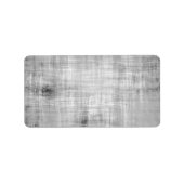 Grijze Grunge geweven Etiket (Voorkant)