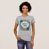 Grijze half T-shirt (Voorkant volledig)