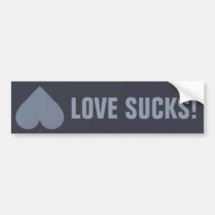 Grijze hartslag Aangepaste bumpersticker tegen Val